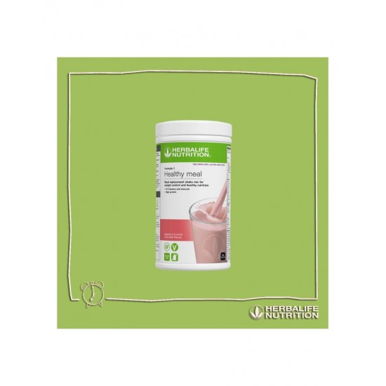 Formül 1 - Ahududu ve Beyaz Çikolata Aromalı Shake
