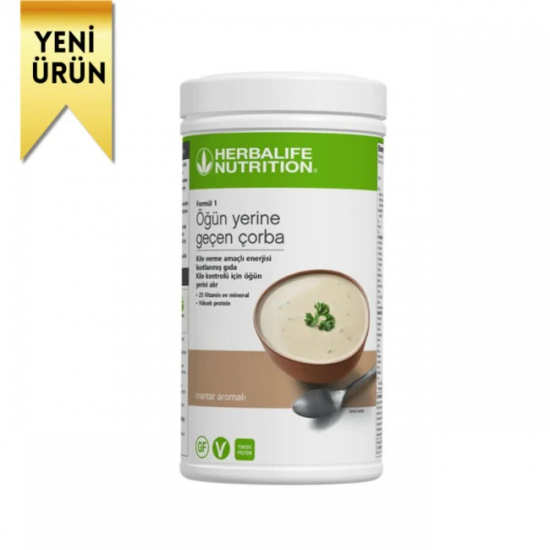 Formül 1 Öğün Yerine Geçen Herbalife Mantarlı Çorba Formül 1 Öğün Yerine Geçen Herbalife Mantarlı Çorba